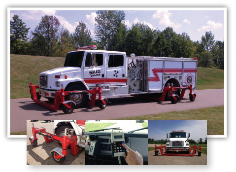 Free Skid Fire Engine Demo Rides