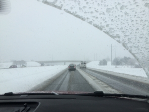 driving on icy roads